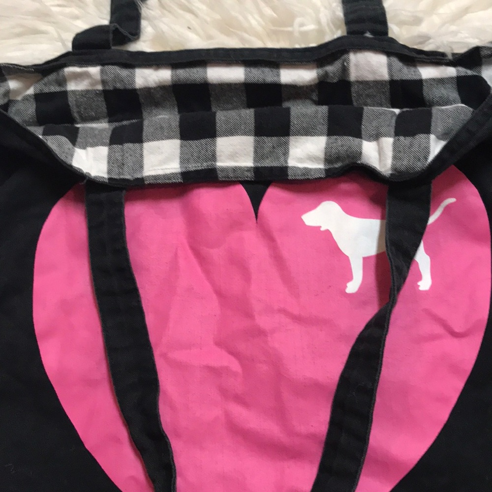 Victoria secret pink reversible tote
